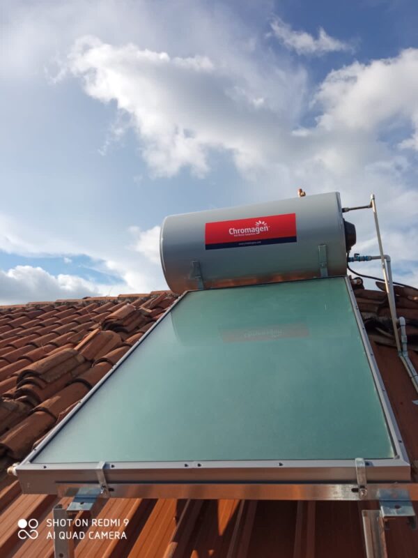 calentador de agua solar chromagen 200lts eccami