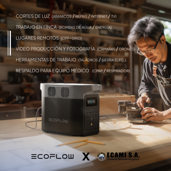 ECOFLOW DELTA 2 FUENTE DE ENERGÍA 1024WH - Image 11