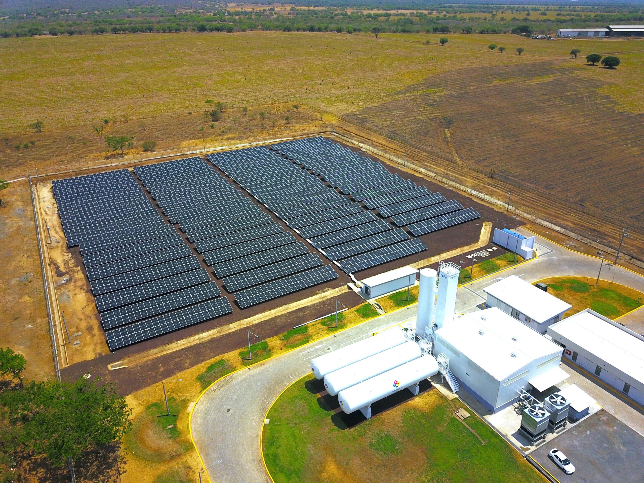 Proyecto Comercial - GASPRO vista aérea 2 Ecami