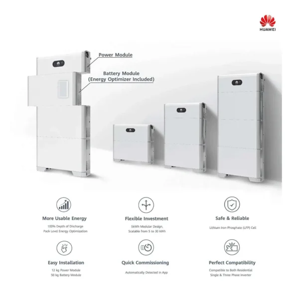 HUAWEI BATERÍA DE LITIO LUNA2000 5KWH - Image 3