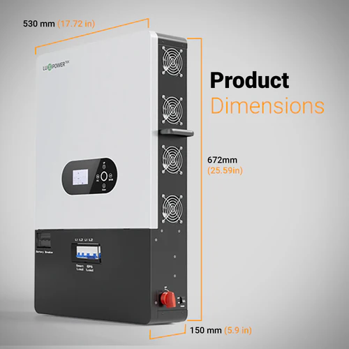 LUXPOWER INVERSOR DE FASE DIVIDIDA SNA-US 12K - Image 2