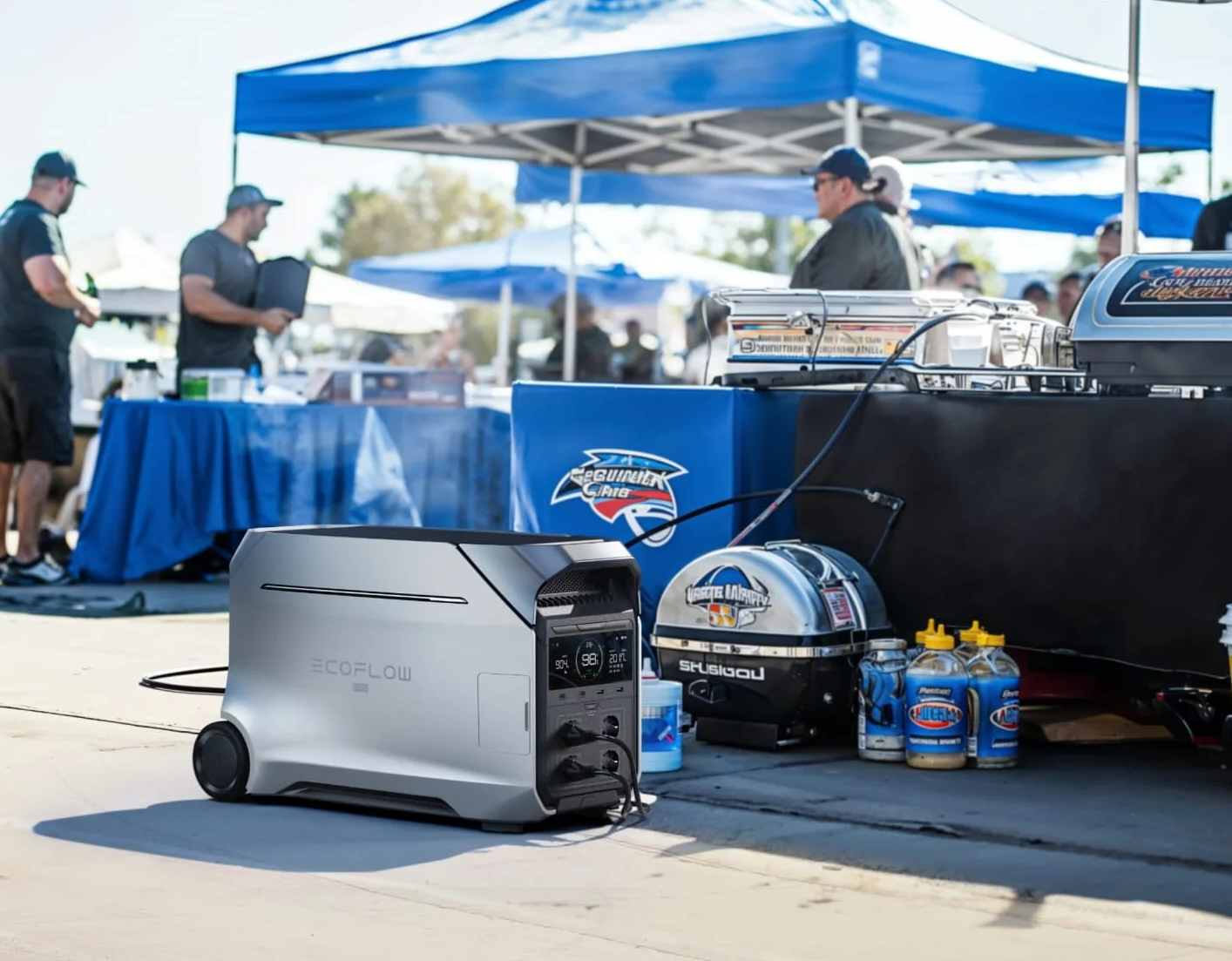 ECOFLOW DELTA Pro 3 - ideal for grilling