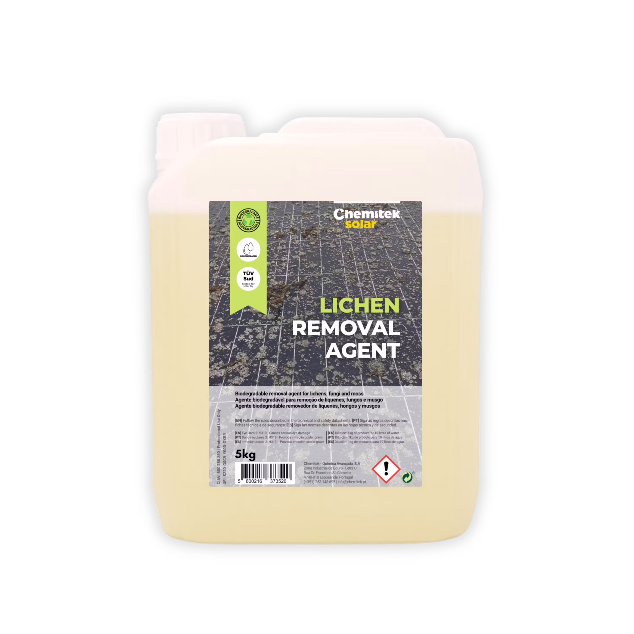 Jabón Liquido Chemitek Lichen Removal Agent