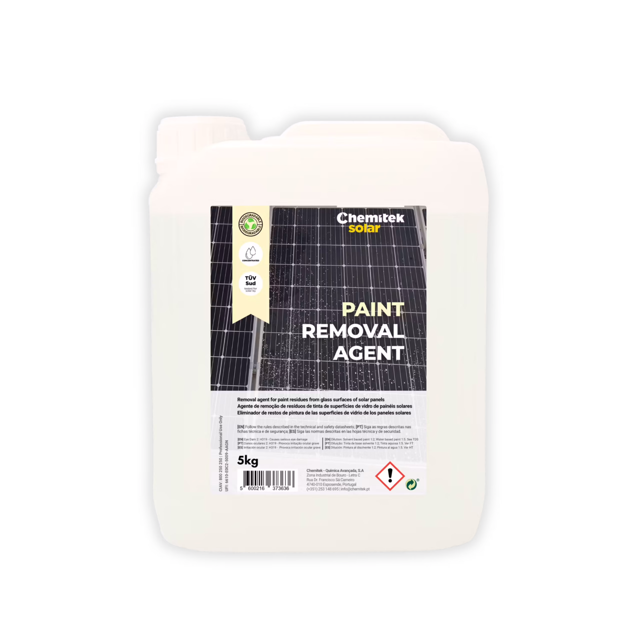 Jabón Liquido Chemitek Paint Removal Agent