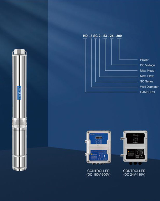 HANDURO BOMBA SOLAR SUMERGIBLE 125M - Image 2